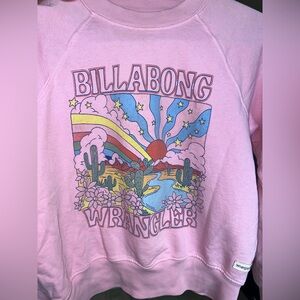Billabong Wrangler women’s small sweatshirt